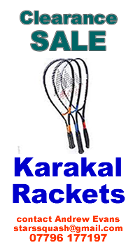 Click here for Karakal equipment sale